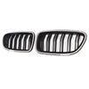 01.2009-10.2016 BMW 5-Series F10 Kidney Bumper Grill Grille Gloss Black 51137203649 51137203650 Generic