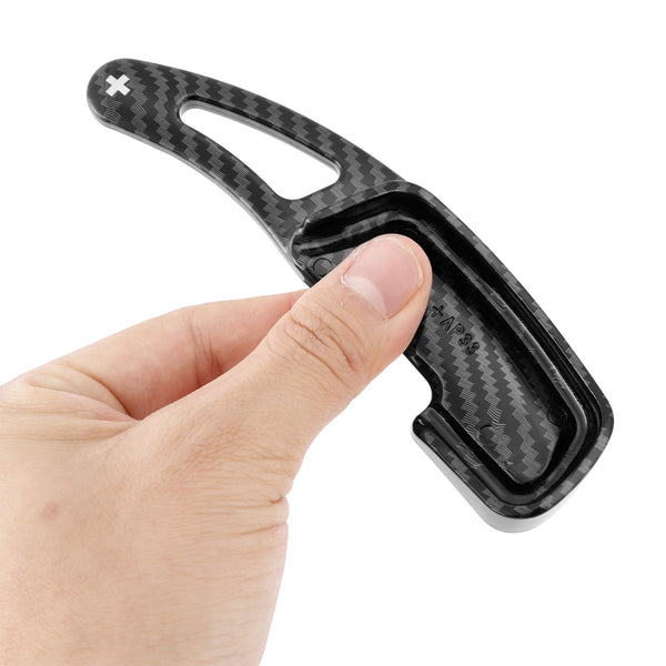Carbon Look Steering Wheel Paddle Shifter Extension For Lexus RX GX