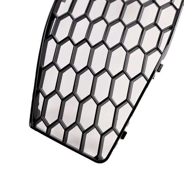 2013-2015 AUDI A4 S-line S4 2PCS Bumper Fog Light Lamp Cover Grille 8K0 807 682M 8K0 807 681L Generic