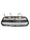 2015-2018 Ford Transit MK8 Front Bumper Grille Grill w/LED Raptor Style Matt Black Generic