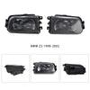 1998-2002 BMW Z3 Pair Front Bumper Fog Light Lamps Without Bulbs 63178360575 63178381977 Generic