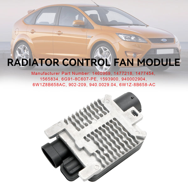 Radiator Control Fan Module 1477218 Fit Ford Focus MK II/IV 6W1Z8B658AC Generic