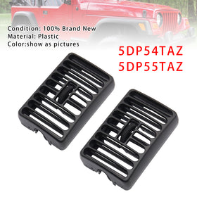 2PCS Side Dash Vents Louver Outlet Driver Passenger For Jeep Wrangler TJ 97-2006