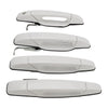 2010-2013 Cadillac Escalade Hybrid Platinum Sport Utility 4PCS Front & Rear Door Handle Set White 284053446 84053444 20954826 25890276 Generic