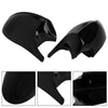 2004-2006 BMW E87 Black Side Mirror Cover Caps 51167135097 51167135098 Generic