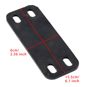 Peterbilt 379 Cab Lower Exhaust Stack Bracket Stainless 14-12998 Generic