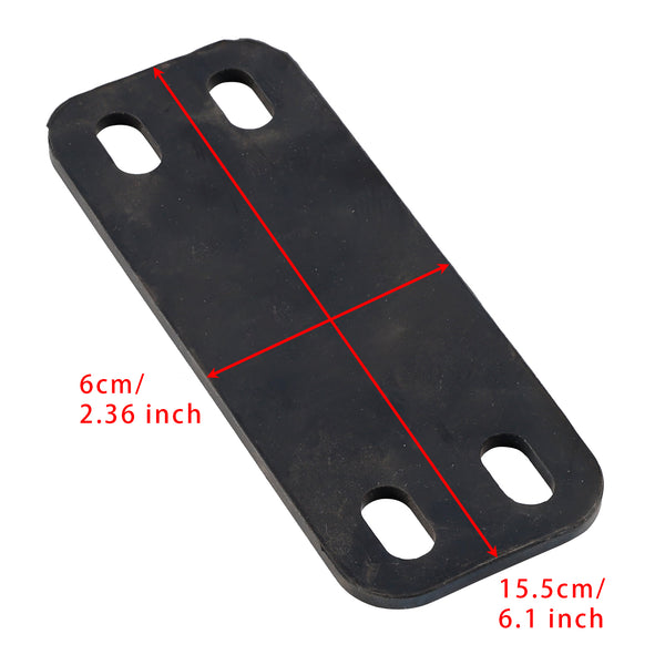 Peterbilt 359 Cab Lower Exhaust Stack Bracket Stainless 14-12998 Generic