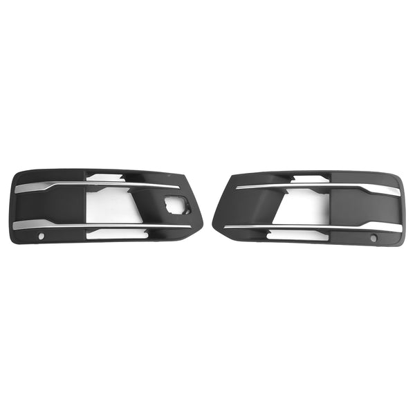 2016-2019 Audi Q7 Front Bumper Cover Fog Light Grille Bezel Insert Grill 4M0807682T4W3 4M0807682AAEFA Generic