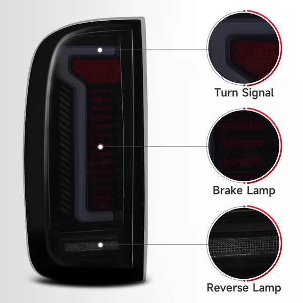 Left+Right LED Tail Light Assembly For Chevy Colorado GMC Canyon 2015-2022