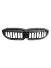 2019-2022 BMW 3 Series G20 G28 Gloss Black Kidney Grille Grill 51138072085 Generic