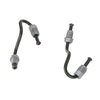 10.2008-02.2014 VI Hatchback (5K1) 2x Rear Brake Line Pipe Brake Caliper 1K0611763E 1K0611763F Generic