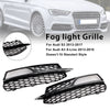 2013-2016 Audi A3 S-Line Front Lower Bumper Fog Light Cover Grille 8V3807681G 8V3807682G Generic