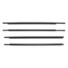 4PCS Door Glass Belt Outer Molding Weatherstrip For Toyota Prius 2004-2009