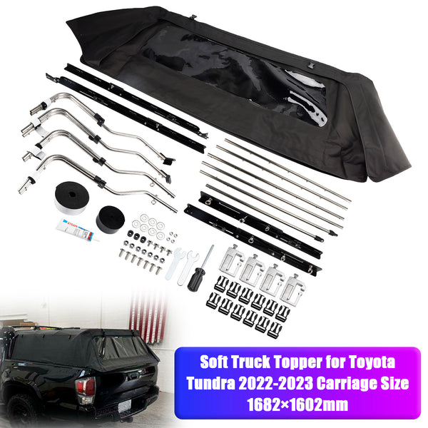Soft Truck Topper for Toyota Tundra 2022-2023 Carriage Size 1682×1602mm