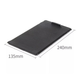 Center Console Roller Blind Cover Black Fit For Mercedes Benz X204 GLK 2008-2015