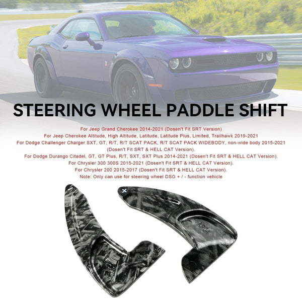 2015-2017 Chrysler 200 Steering Wheel Shift Paddle Extension Shifter Trim Generic