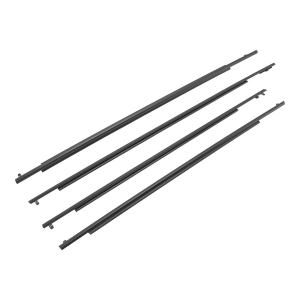 Toyota Prius 2010-2015 4PCS Door Glass Belt Outer Molding Weatherstrip 75710-47021