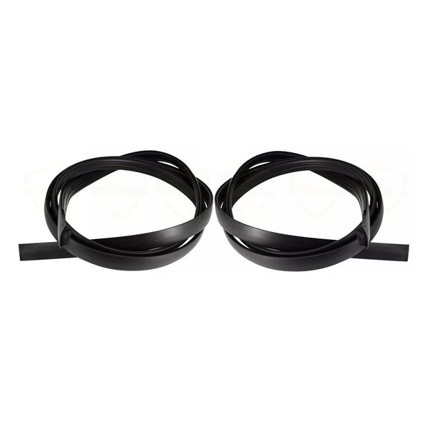 2008-2021 Toyota SEQUOIA 2PCS Roof Drip Molding Trim Left & Right Side Rubber 755510C080 755520C080 Generic