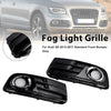 2013-2017 Audi Q5 Front Bumper Fog Light Grill Grille 8R0807681M 8R0807681N Generic