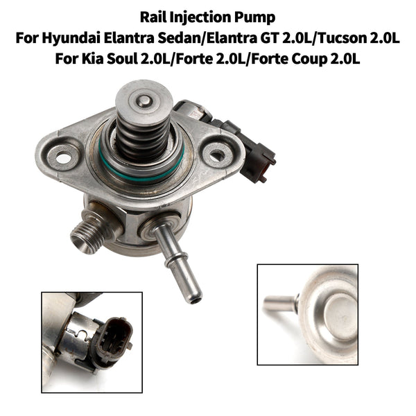 2014-2017 Hyundai Elantra GT 2.0L Direct Injection High Pressure Fuel Pump 353202E100 HM10052 AU108002S01 Generic