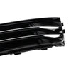 2016-2018 Audi A4 B9 Standard Version into RS4 Style 2PCS Front Fog Light Grille Lower Bumper Grill 8W0 807 681 R 8W0 807 682 R Generic
