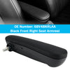 Black Front Right Seat Armrest 6BV48KRLAA For Fiat 500 Abarth 2016-2019