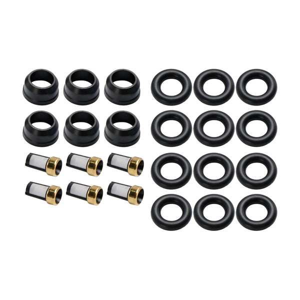 2000-2003 Chevrolet Malibu Pontiac Grand Prix 6Pcs Fuel Injector Repair Kit O-Rings FJ318 Generic