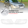 2006-2011 Audi A6 Left +Right Headlight Lens Plastic Cover Shell 4F0941003/04 Generic