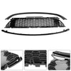 2008-2014 Mini R55 Cooper S & JCW 5-Door Estate 3Pcs Gloss Black Front Grill Grille Generic