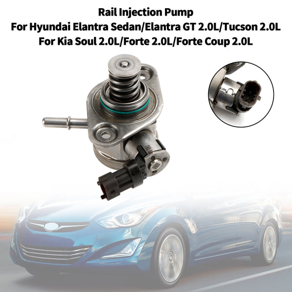 2014-2017 Hyundai Elantra GT 2.0L Direct Injection High Pressure Fuel Pump 353202E100 HM10052 AU108002S01 Generic