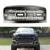 2008-2010 Ford F250 F350 Super Duty Front Bumper Grille Grill w/Lights Generic