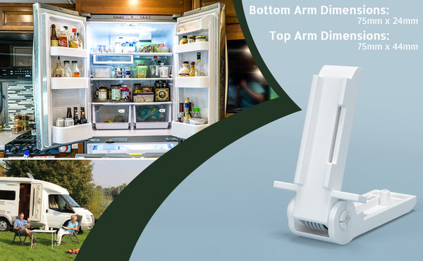 1000PCS SHIPPINHG TO Germany Fridge Freezer Compartment Hinge 2412125011 Dometic Caravan Motorhome Parts