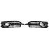 2011-2014 Audi A1 8X S-Line 2PCS Front Bumper Fog Light Cover Grille Grill 8X0807682B 8X0807681B Generic