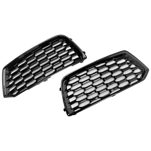 2018-2022 Audi Q5 2Pcs Front Bumper Cover Grill Grille Bezel Insert Mesh 80A807679D Generic