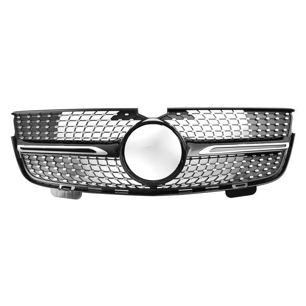 2010-2012 Mercedes Benz GL-Class X164 GL350 Chrome Diamonds Front Bumper Grille 1648880223 Generic