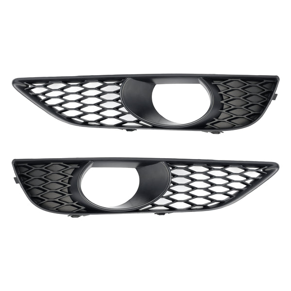 2010-2015 Audi Q7 Sportback 2PCS Front Bumper Fog Light Grill Lamp Cover 4L0807675C 4L0807676C Generic