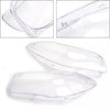 2010-2013 BMW 5 Series F10 2PCS Front Headlight Lens Cover Lampshade Left + Right 63117271912 63117271911 Generic