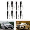 2011-2016 BMW 550i 4.4L V8 8X Ignition Coil+Spark Plugs UF592 UF-593 Generic
