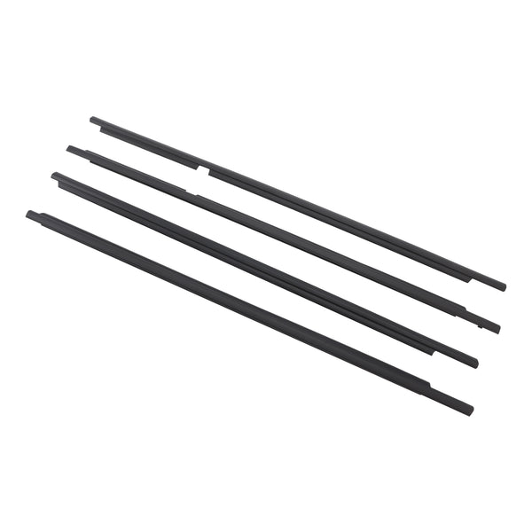 Land Cruiser LC100 1998-2007 4PCS Door Glass Belt Outer Molding Weatherstrip