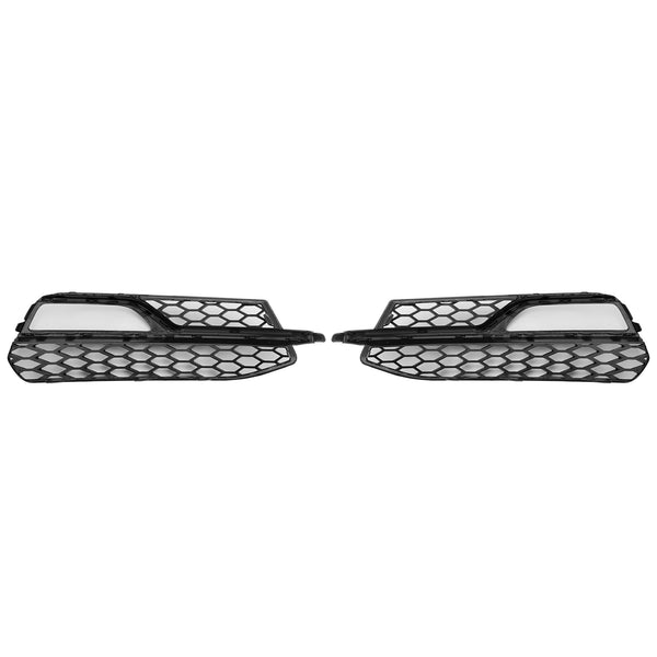2013-2017 Audi S3 Front Lower Bumper Fog Light Cover Grille 8V3807681G 8V3807682G Generic