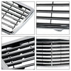 1992-1998 Benz S-Class W140 S300 S320 S350 S400 S420 S500 4doors Chrome Front Bumper Grill Generic