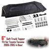 6ft Soft Truck Topper Fit for Toyota Tacoma 2005-2015 4-Door