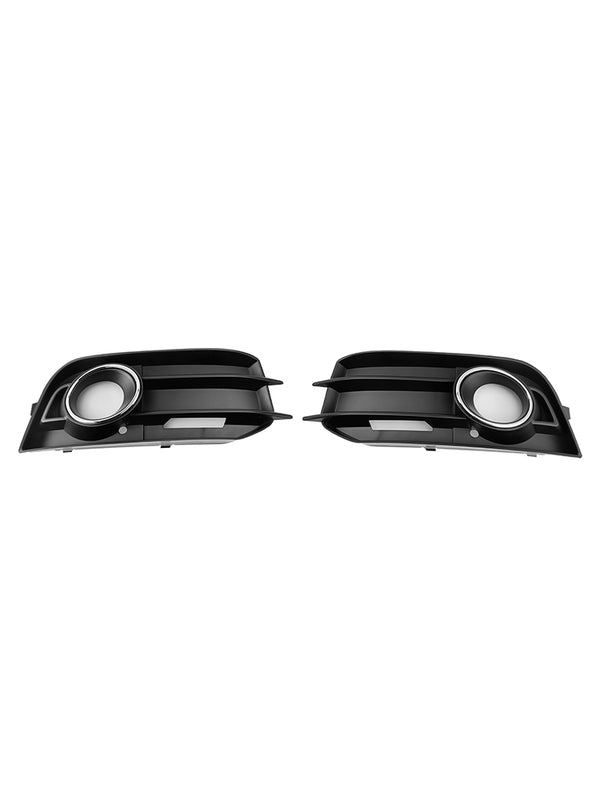 2011-2014 AUDI A1 8X 2PCS Fog Light Grille Front Bumper Grill Cover 8X0807681A 8X0807682A Generic