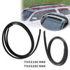 2008-2021 Toyota SEQUOIA 2PCS Roof Drip Molding Trim Left & Right Side Rubber 755510C080 755520C080 Generic