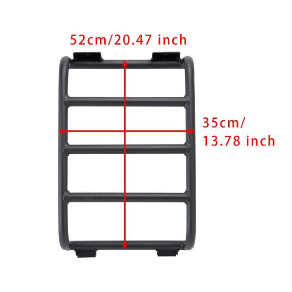 Rear Window Ladder For Jeep Wrangler JL JLU Luggage Ladder Rack 2018-2024