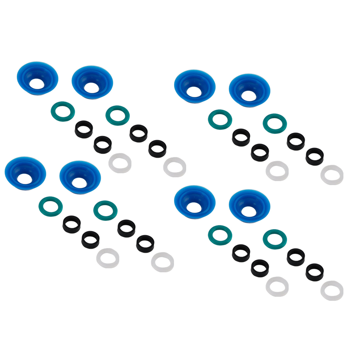 Fuel Injector O-Ring Kit Fit Chevrolet Silverado 1500 2019-2019 Fit Ca ...