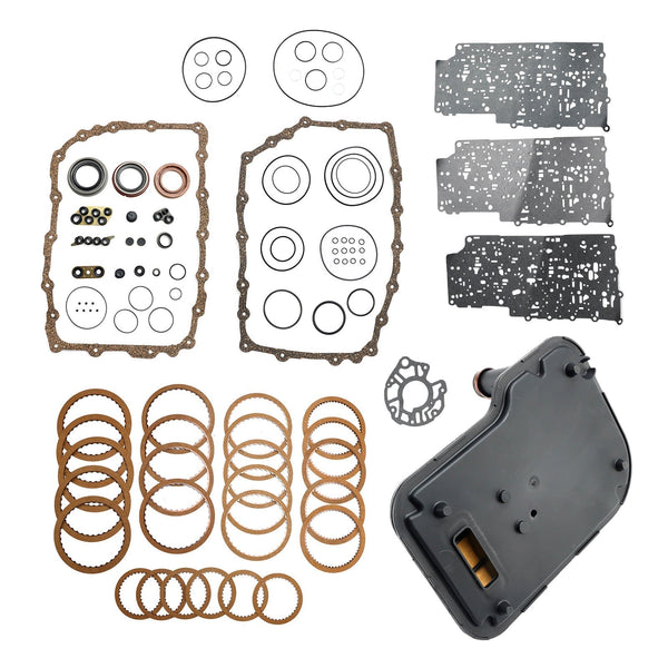 2008-2020 Chevrolet SUBURBAN 1500 6 SP R/4WD V8 5.3L 6.2L 6L80E 6L80 Transmission Master Rebuild Kit 24236931 34687P Generic