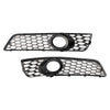 2009-2013 Audi A3 8P Standard Version Honeycomb Bumper Front Fog Light Grill Grille Cover Generic