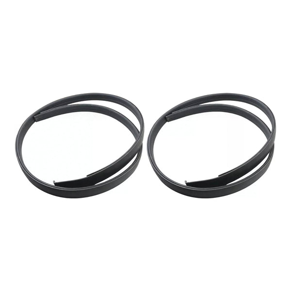 2007-2020 Toyota Tundra DOUBLE CAB 2PCS Roof Drip Molding Trim Left & Right Side Rubber 768679409158 75552-0C050 Generic