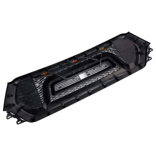 Dodge Ram 1500 2019-2024 Black Front Honeycomb Upper Hood Grille Gril